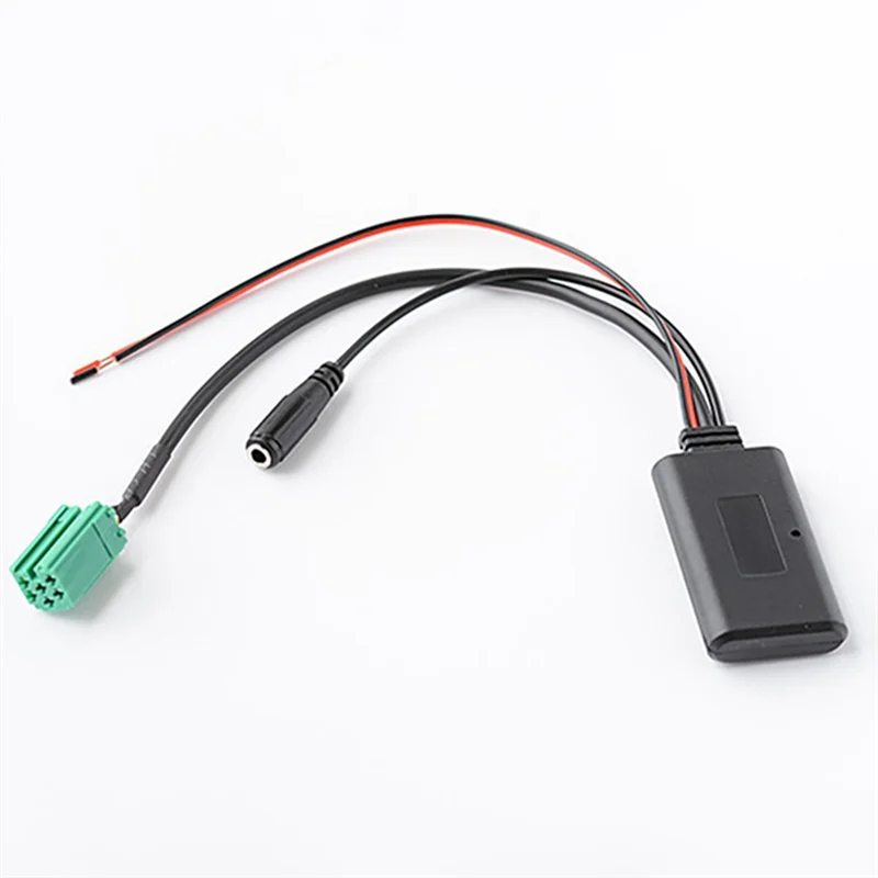 Автомобильный Bluetooth 6Pin Mini ISO AUX IN 3 5 мм аудио разъем съемный микрофон для Renault