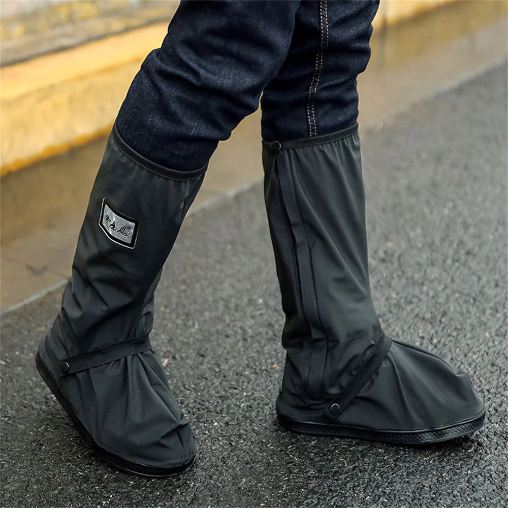 

Резиновые непромокаемые ботинки высокого качества для мужчин и женщин, многоразовые Нескользящие, для защиты от дождя