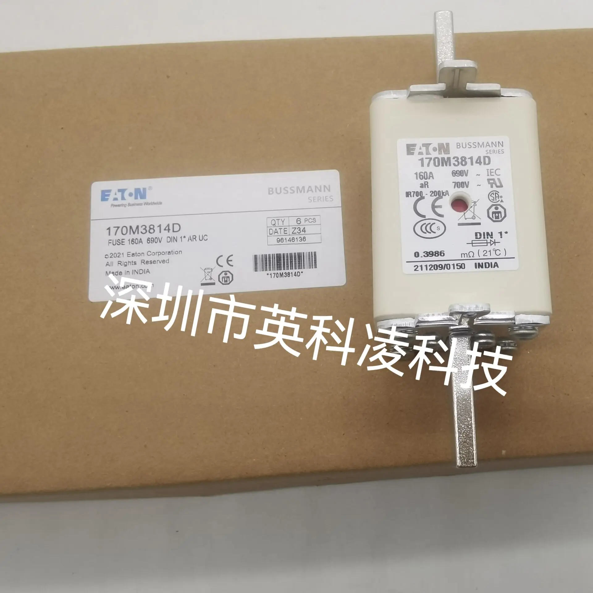 

Новый предохранитель 170M3814D 690V160A