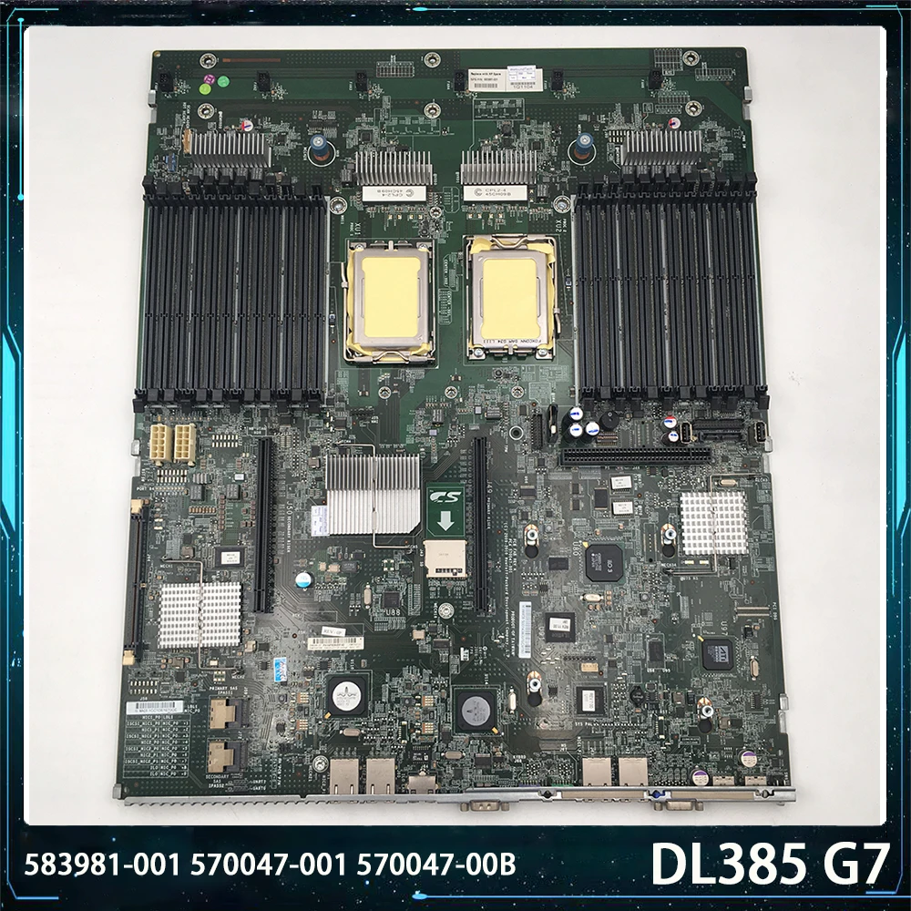 Серверная материнская плата для HP DL385 G7 583981-001 570047-001 570047-00B DDR3 отлично работает