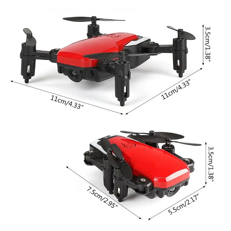 

Mini LF606 Foldable Wifi FPV 2.4GHz 6-Axis RC Quadcopter Drone Helicopter Toy