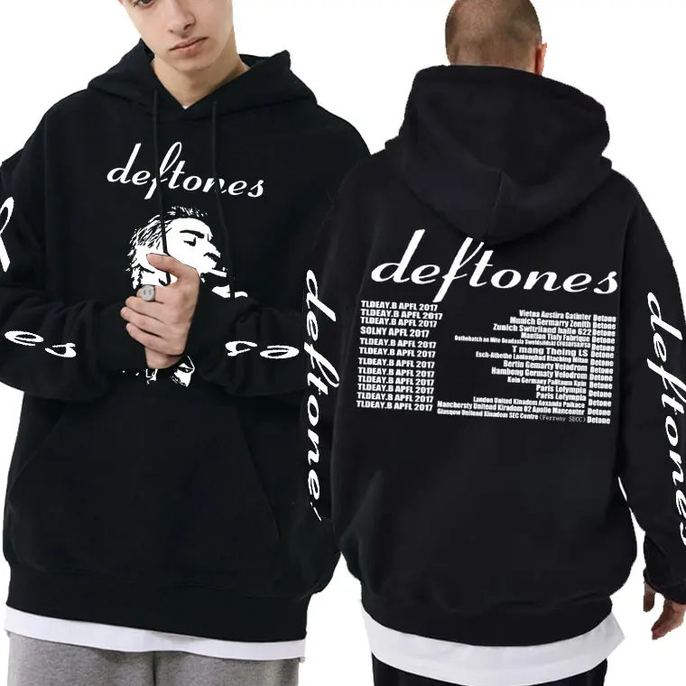 

Deftones Smoking Around The Fur Cat Art Aesthetic Hoodie Male Casual Loose Hoodies Men Women Hip Hop Rock Oversized Sweatshirt