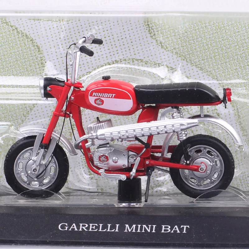 

Модель спортивного мопеда для мальчиков в масштабе 1/18 Atlas Garelli Mini Bat 1975 50cc, модель велосипеда, Литые и игрушечные автомобили, мотоциклетные кр...