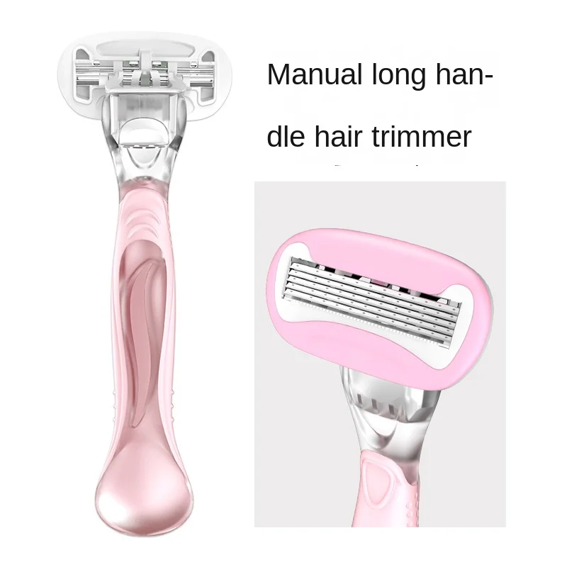 

Safety Razor Women Female 5-Layer Ultra-Thin Blades T-shaped Trimme For Women Body Hair Trimmer Bikini Hair Removal Tool