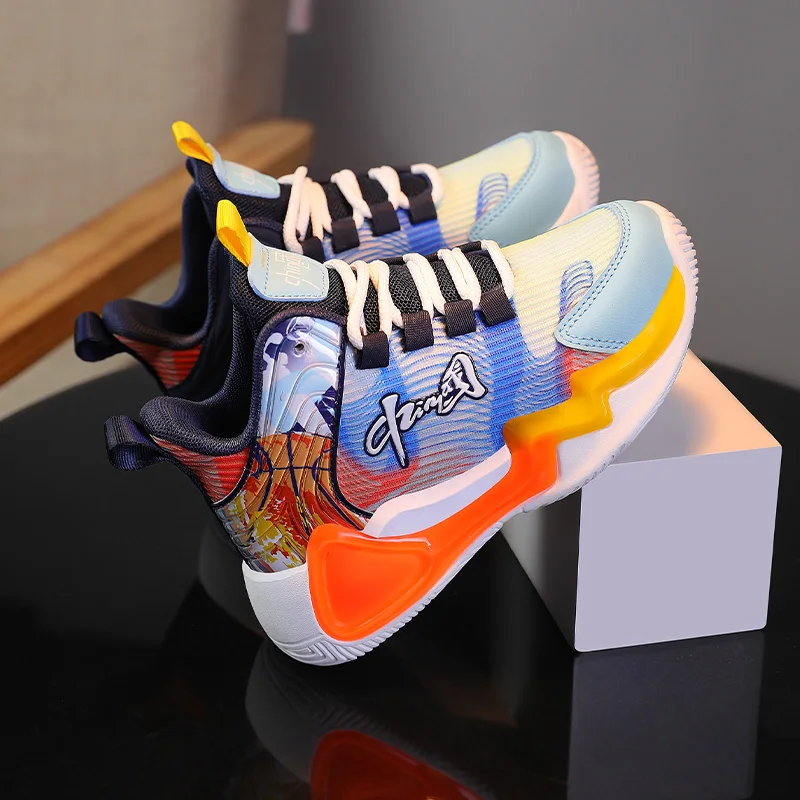 2022 New Children's Running Shoes 31-40 Size Sneakers Boys' and Girls' Wear-resistant Sneakers All Season Sports Shoes