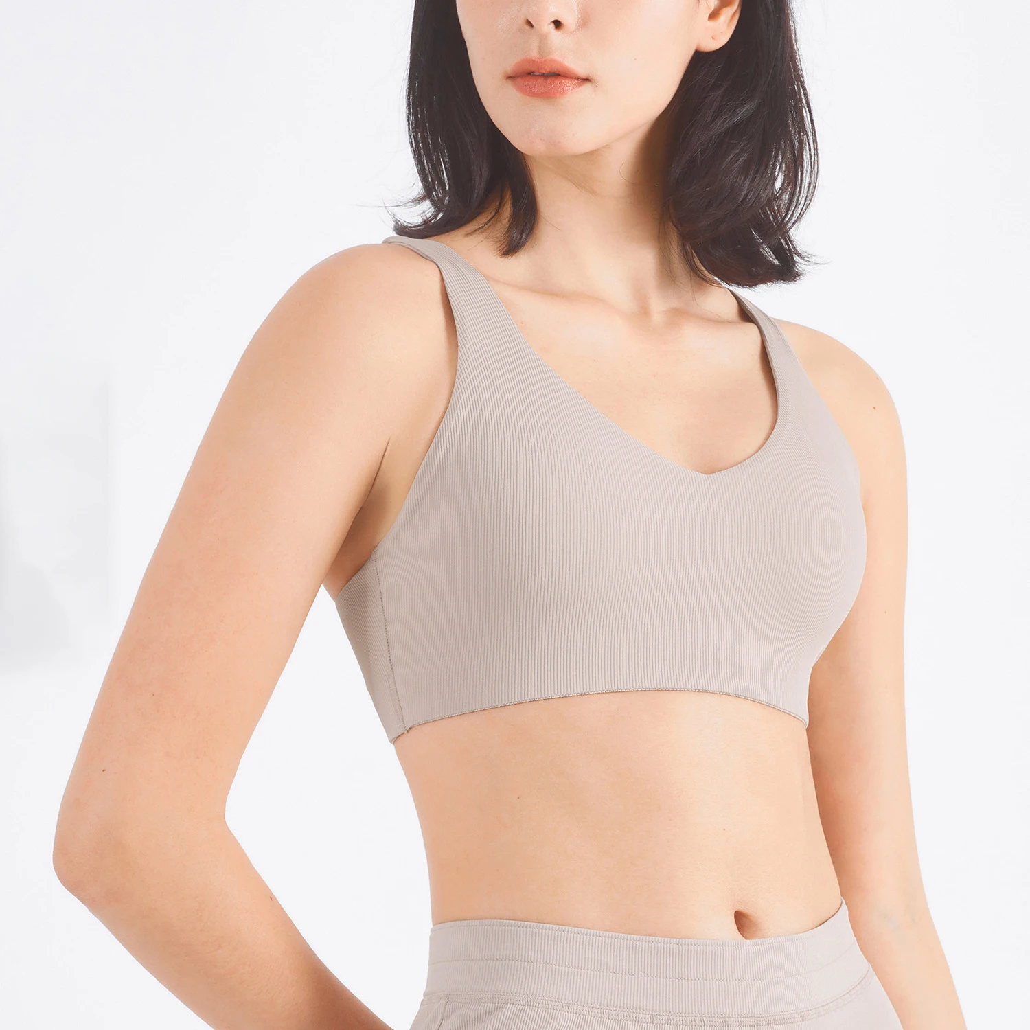 

Wyplosz Summer Women Sport Bra Fitness Lycra Workout Tops Sexy Items Sutian Feminino Beha Quick Drying Tight Light V-shaped