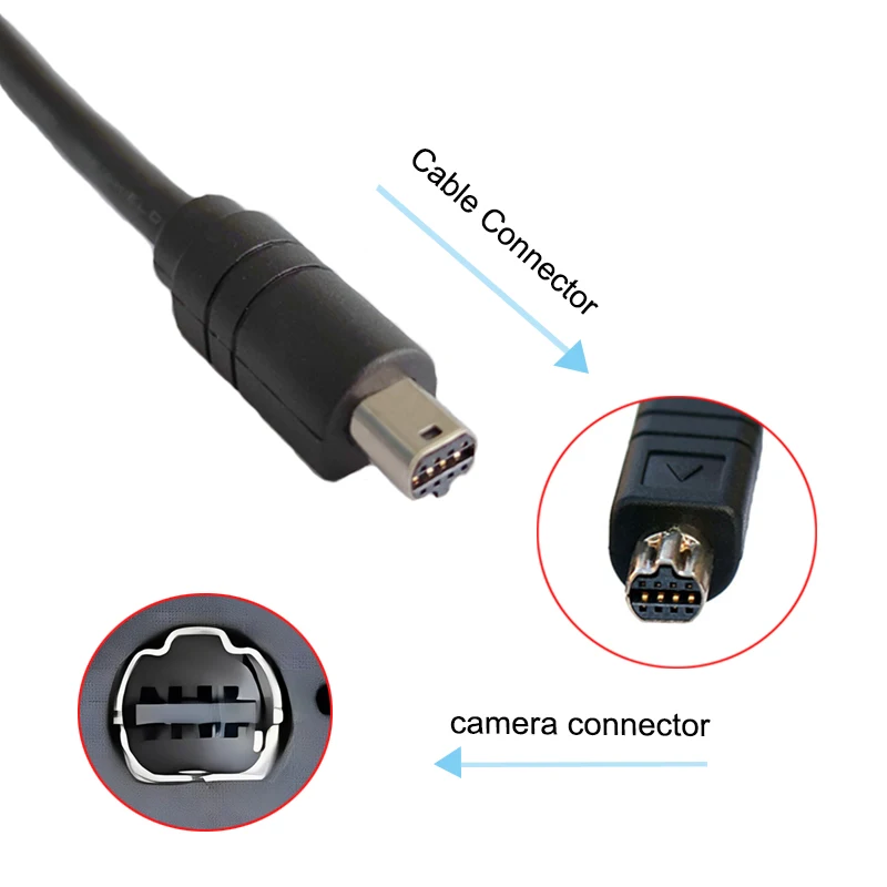 

1.3M UC-E1 Digital Camera USB Data Cable For Nikon Coolpix 880 885 990 995 4500 5700 8400 8700 8Pin USB Cable