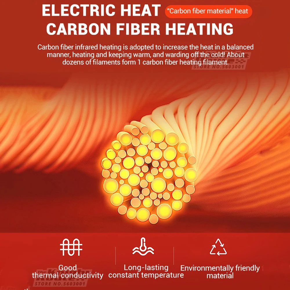 11 Areas Men's Winter Jacket Electric Heated Jackets Hunting Clothing Ski Jacket Parkas Outerwear USB Heated Vest Warm 8 Areas