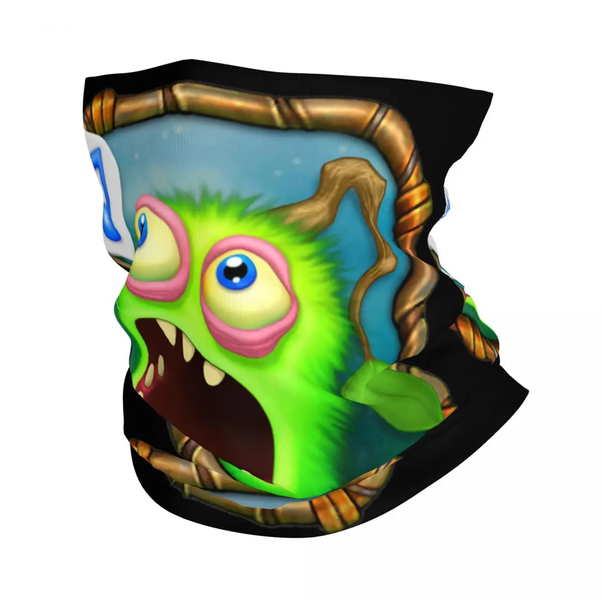 Бандана-шарф с мультяшным принтом для взрослых