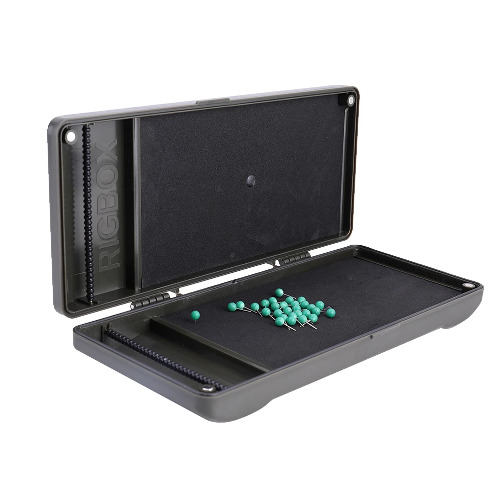 

Коробка для рыболовных снастей для ловли карпа, рыболовная снасть для ловли карпа, аксессуары для ловли волос, Вертлюг, чехол для хранения р...