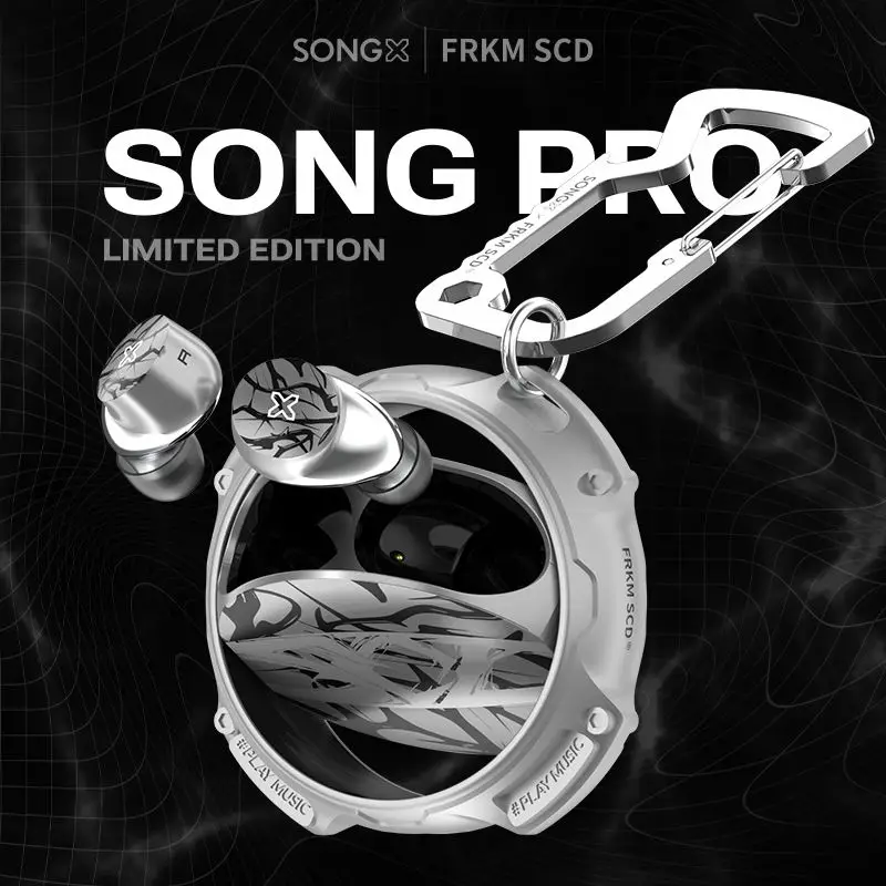 

TWS Earbuds Bluetooth 5.2 Wireless Headphones SongX S07 Active Noise Cancellation HIFI Stereo Fashion Accessories 6mm Dynamic