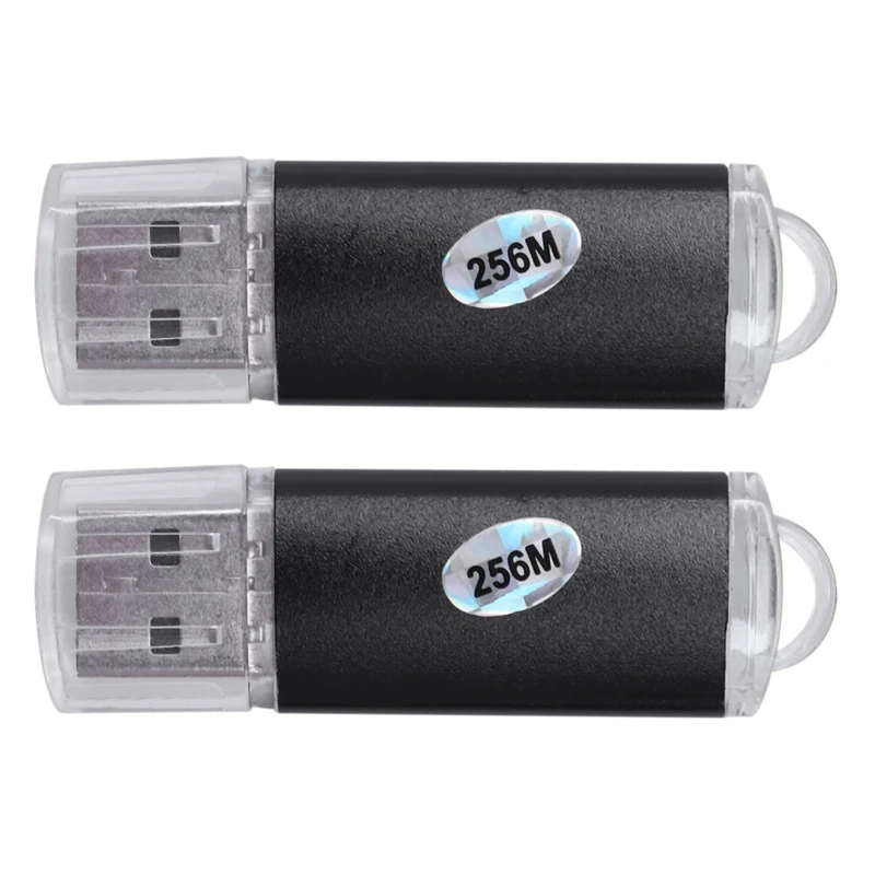 New2x 256 Мб USB 2 0 флэш-диск черный