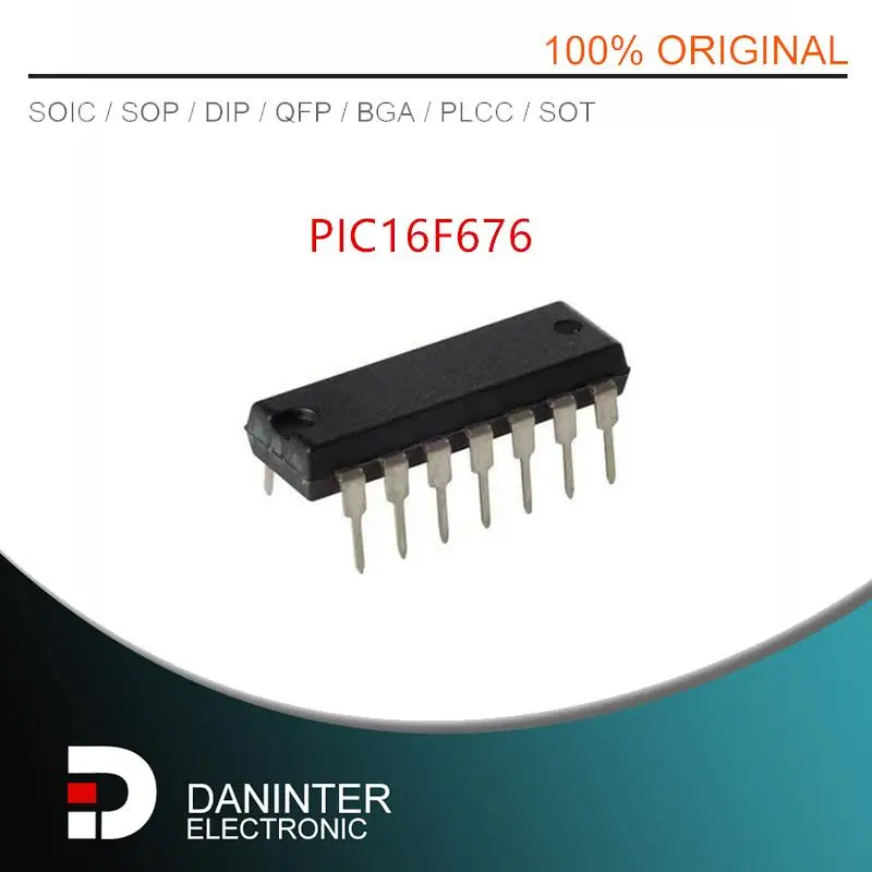

Новинка PIC16F676 PIC16F676-I/P 16F676 DIP14