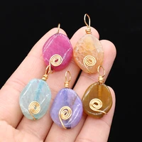 fine natural stone pendants reiki heal cube polished onyx charms for jewelry making diy women necklace earring gifts
