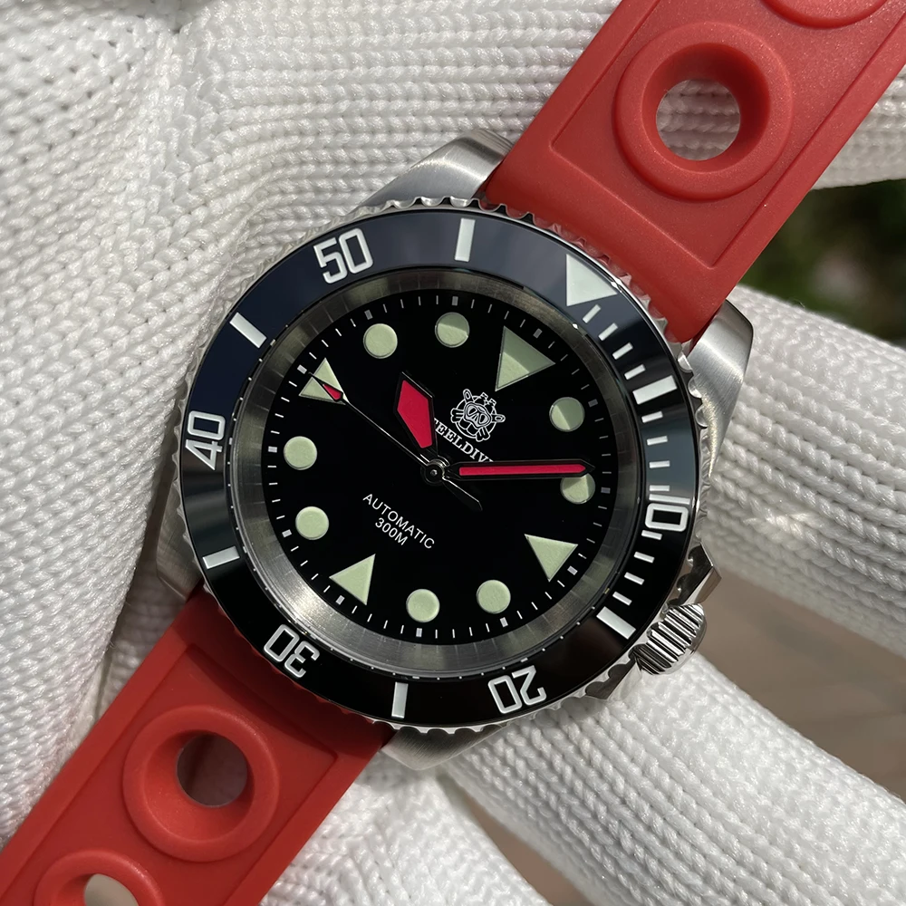 

Часы STEELDIVE SD1955 Мужские механические, 41 мм, водонепроницаемые до 300 м