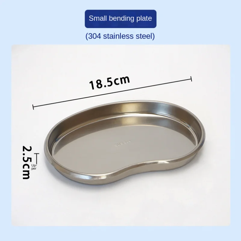 

Tool Tray Dental Stainless Steel Surgical Medical Dental Storage Tray Lab Instrument Tray Device For Clinic Lab Device Supplies