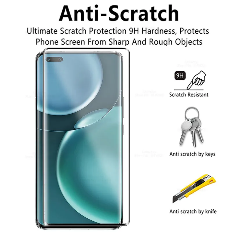 9D изогнутый чехол из закаленного стекла для Honor Magic4 Pro защитная пленка экрана Magic 4