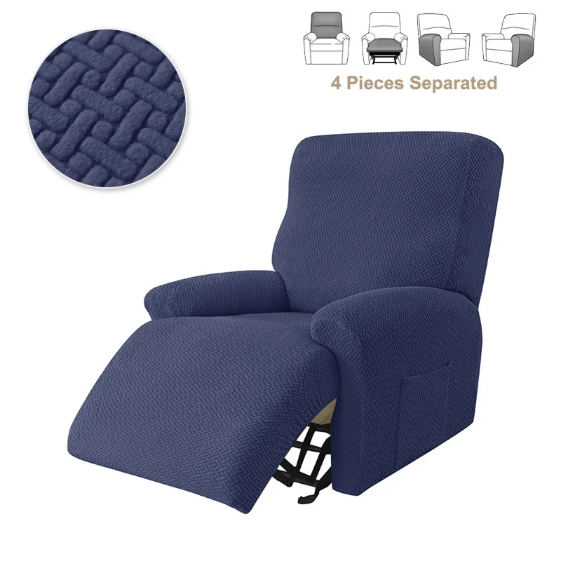 

Jacquard Recliner Cover for Living Room Elastic Couch Slipcover Stretch Armchair Case Lazy Boy Sofa Covers Furniture Protector