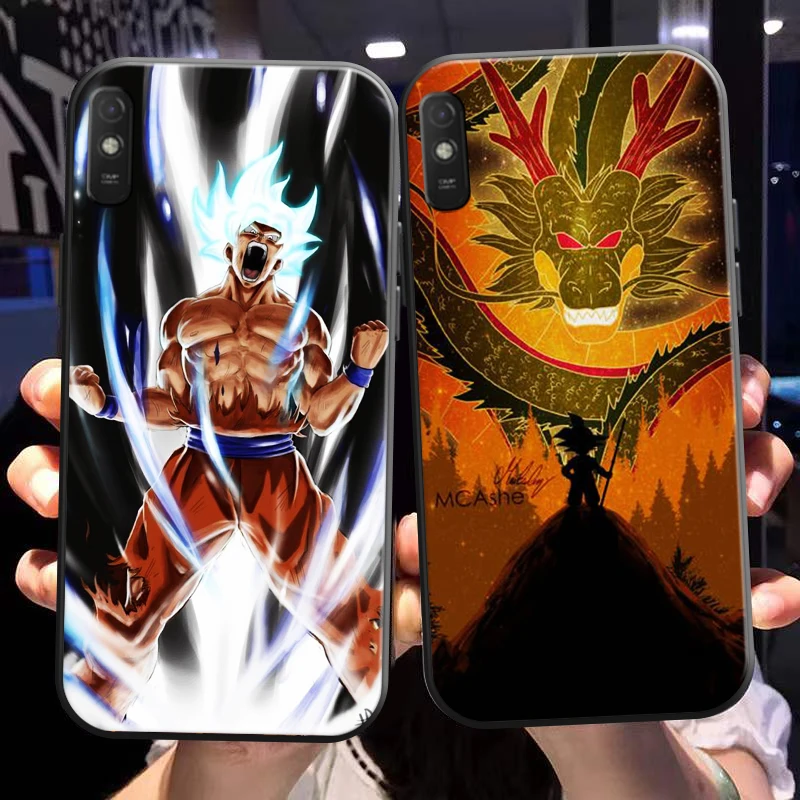 

Anime Dragon Ball For Xiaomi Redmi 9A Phone Case For Redmi 9AT Case Carcasa Funda Coque Back Liquid Silicon
