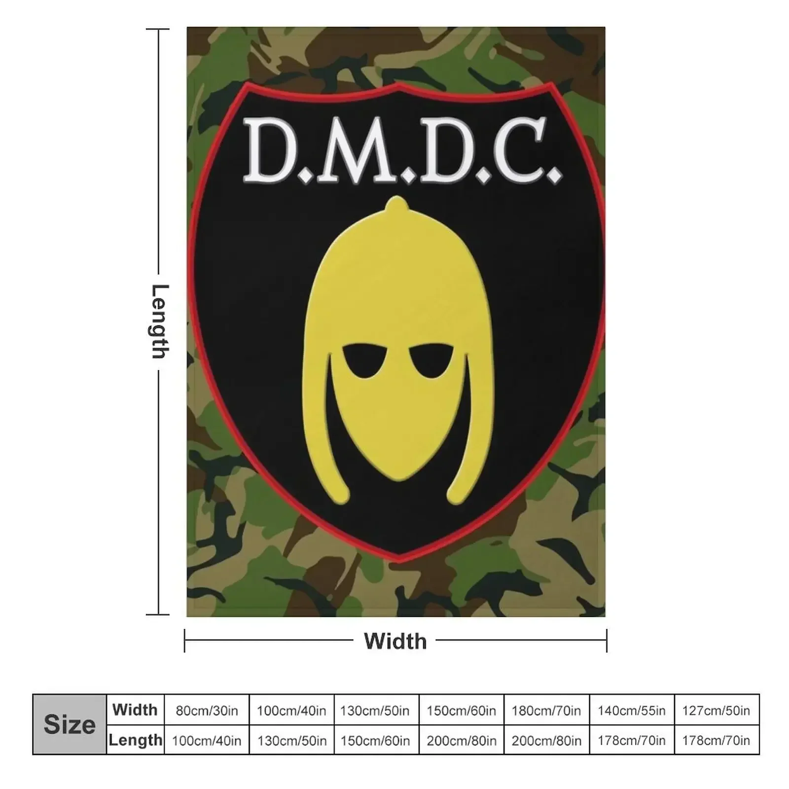 Фото Логотип Detectorists - Плед DMDC в ретро-стиле, забавный подарок, декоративное покрывало для дивана, тонкие пледы для дивана-кровати. №2