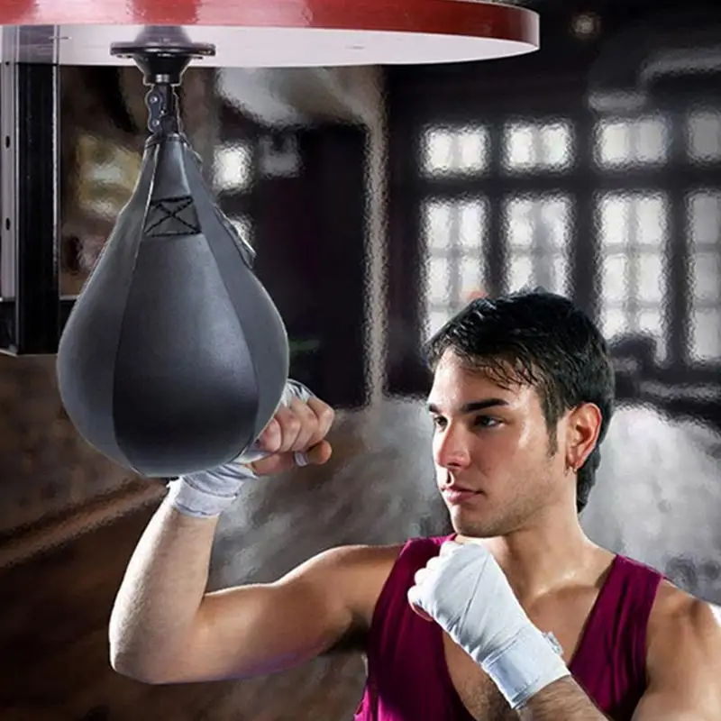 Speed Bag Punching Bags и поворотный набор Боксерская груша с надувным механизмом