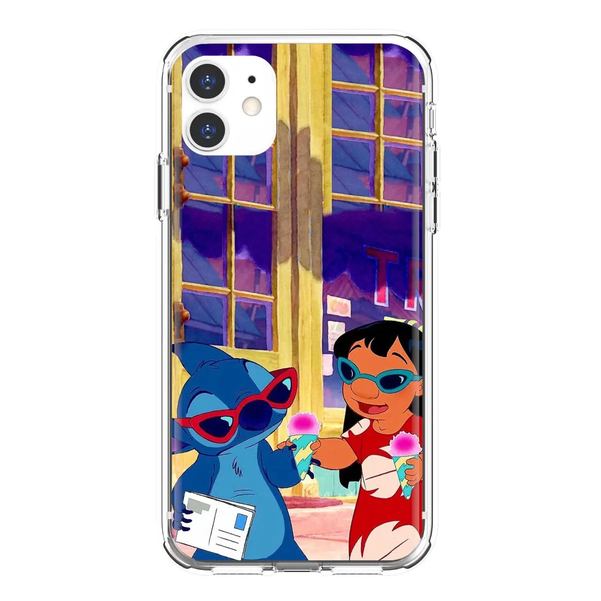 Прозрачный чехол из ТПУ Lilo-Stitch для iPod Touch 5 6 Xiaomi Redmi S2 Pro 5A Pocophone F1 LG G6 Q6 Q7 G5 |