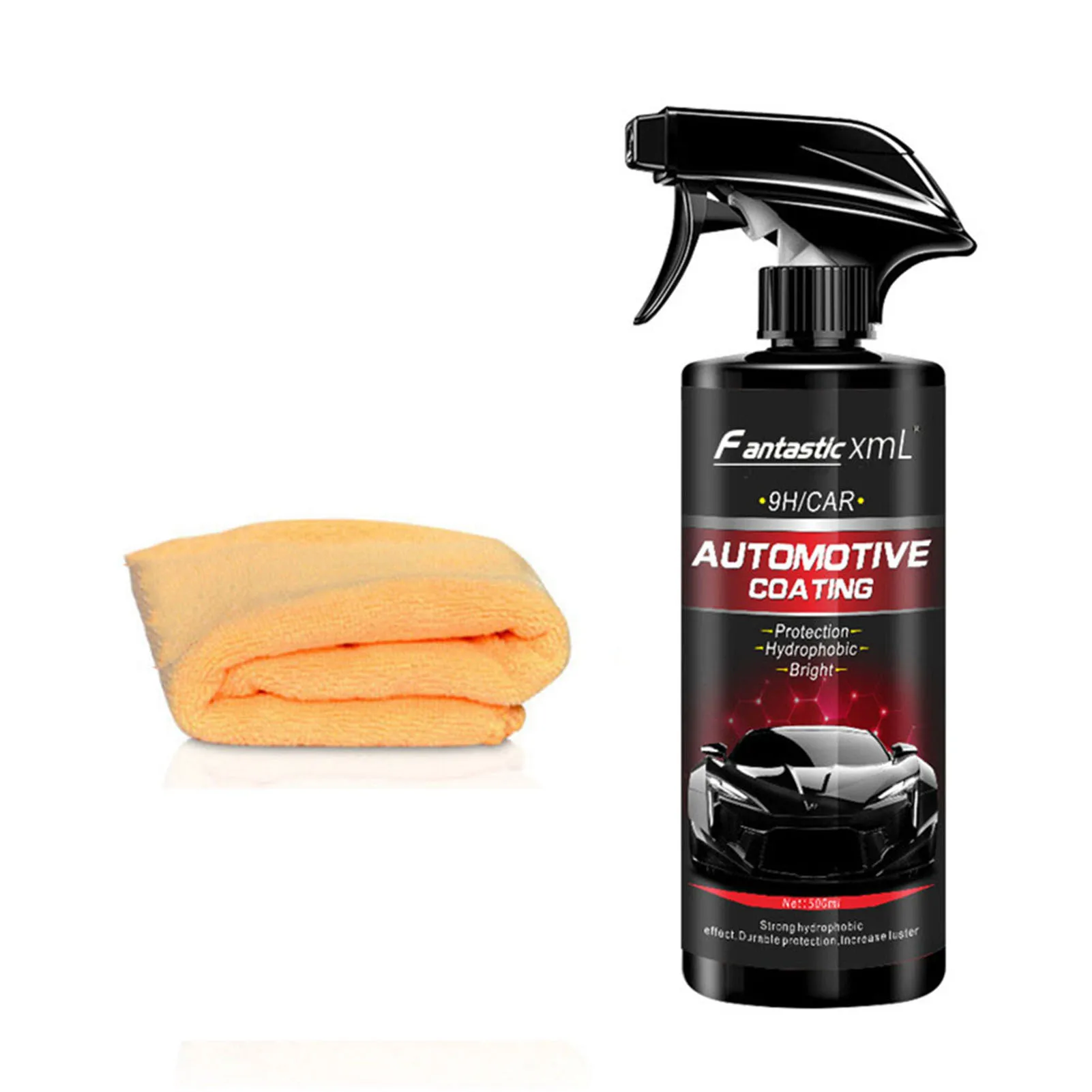 

500ML Automotive Nano Coating Liquid Manual Quick Coat Polish Car Coating Agent Polishing Spraying Wax For Car Maintenance Tool