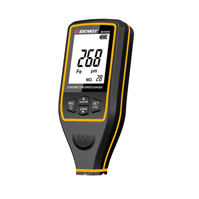 

SW-6310A New arrive Portable Digital Metal Paint Coating Ultrasonic Thickness Gauge /0~1700um Auto Paint Thickness Gauge