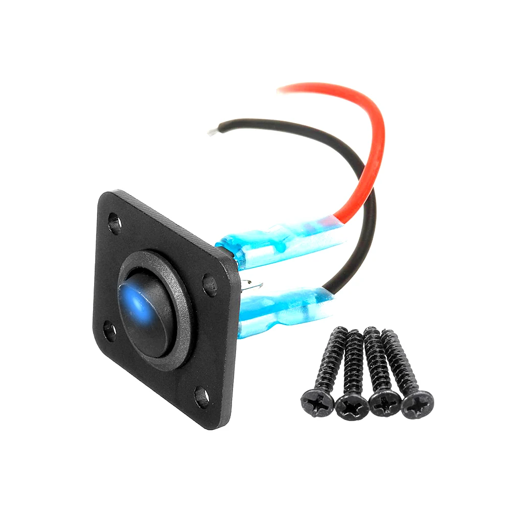 

12 В 1-5 бандов Универсальный тумблер Панель USB Автомобиль Лодка Морской автофургон Грузовик Синий светодиодный Стайлинг Аксессуары Морской кулисный переключатель