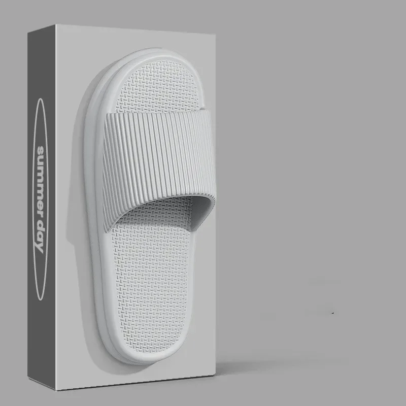 Шлепанцы из ЭВА для мужчин и женщин мягкие сандалии Нескользящие дома пляжа