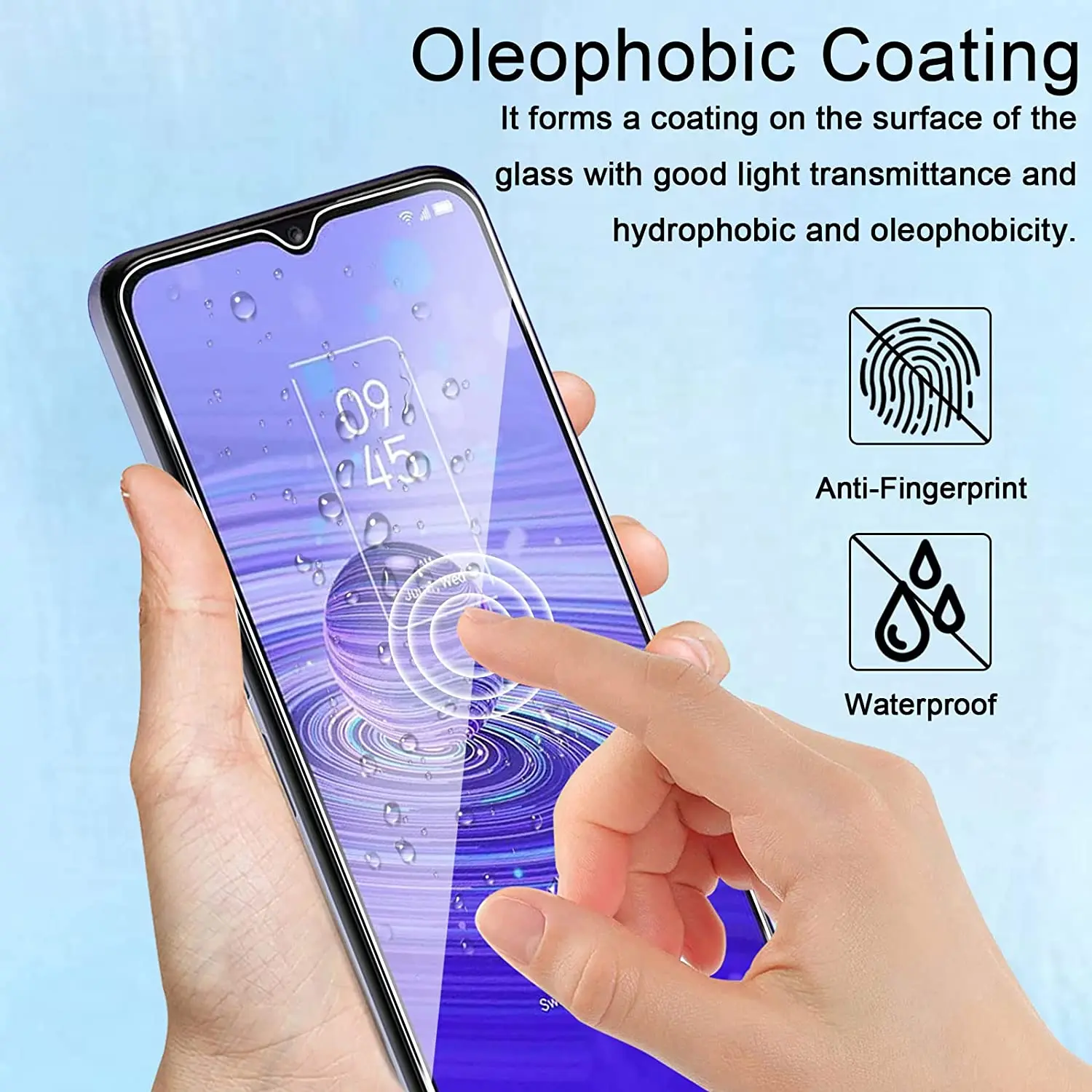 2/4Pcs Screen Protector Glass For TCL 40 SE Tempered Glass
