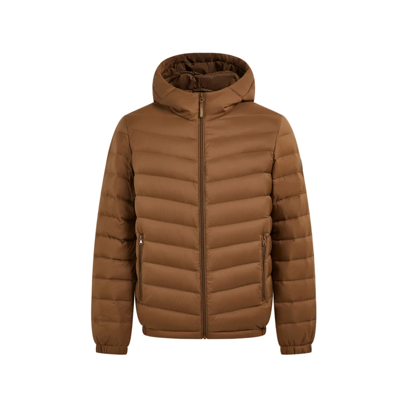 BOSIDENG мужской пуховик с капюшоном стеганое пальто шерпа легкая упакованная