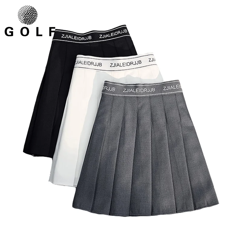Новая одежда для гольфа Женская плиссированная юбка весна-лето модная