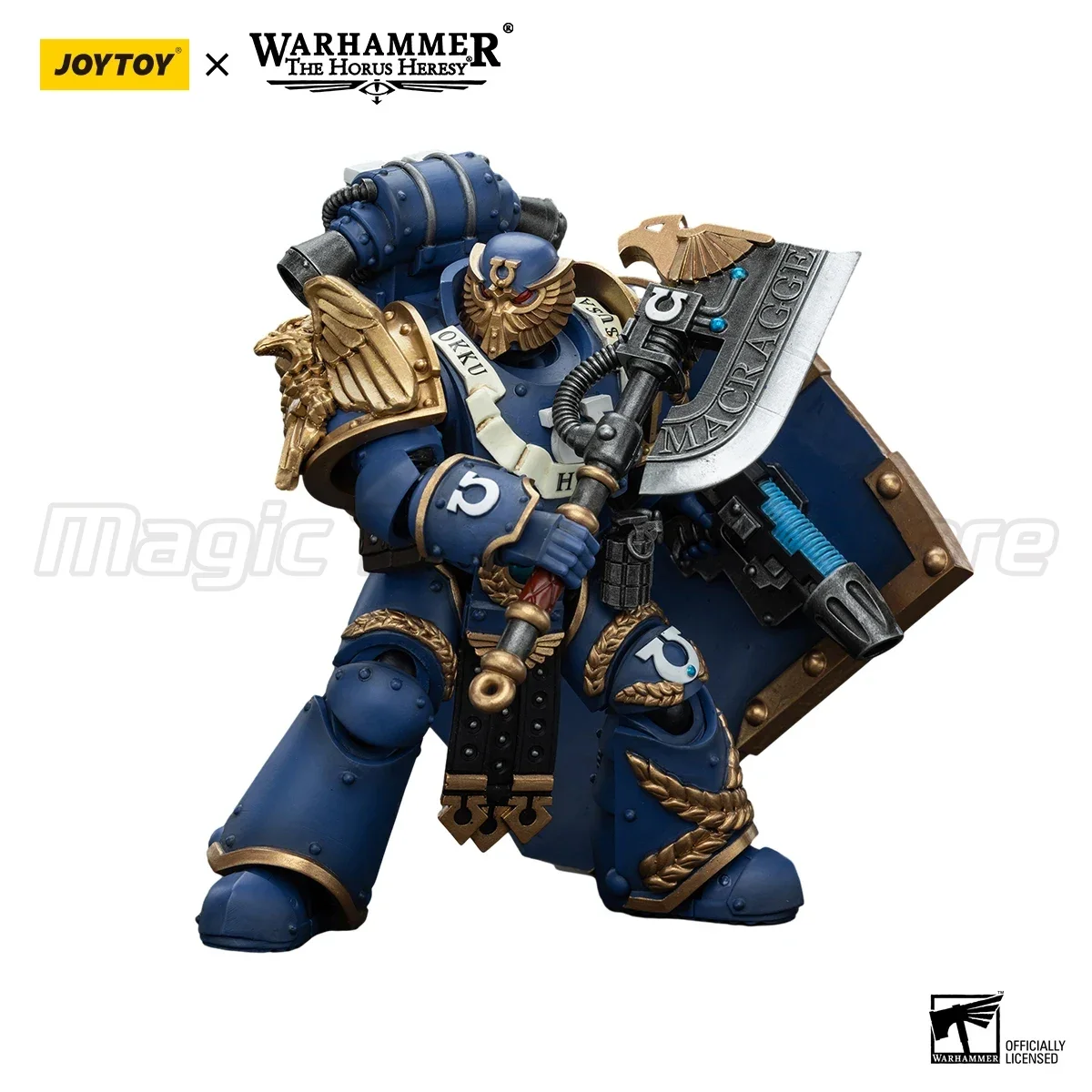 Фото 【MT】JOYTOY Warhammer 40K Ультрамарини Ремус Вентанус Инвиктарус Сверховладыческий Отряд №3