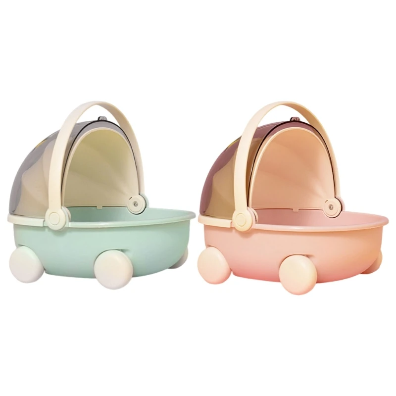 SZWA Прозрачные домики для хомяков Среда обитания мелких животных Миска купания