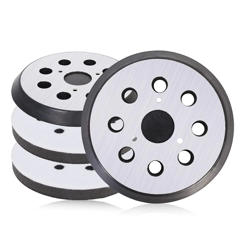 Орбитальная шлифовальная накладка 4 шт. 5-дюймовых шлифовальных накладок с