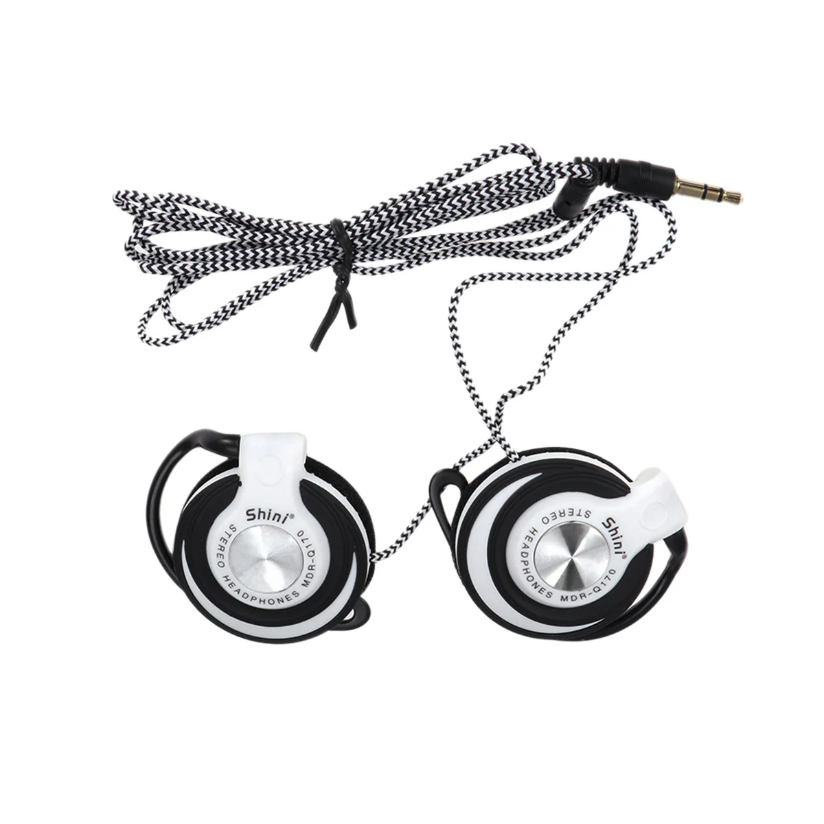 

Wired Headset Clip On Ear Headphones EarHook Earphone Stereo Headphones For Mp3 Computer