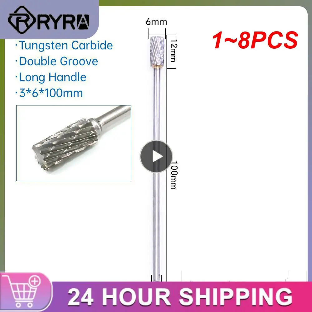 

1~8PCS High-quality Woodworking Professional Hard Alloy Precise Metal Polishing Durable High-performance