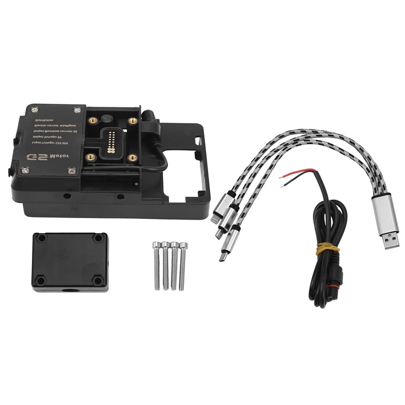 

For BMW R1200GS R1200 GS Handheld GPS Navigator USB Charger Motorcycle Phone Navigation Holder Africa Twin CRF1000L ADV 800GS