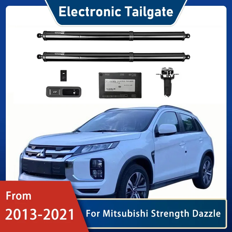 Фото Для Mitsubishi Strength Dazzle 2013-2021 Электродвигатель для датчика ударов багажника Автомобильный аксессуар Комплект питания задней двери Автомобильный аксессуар №1