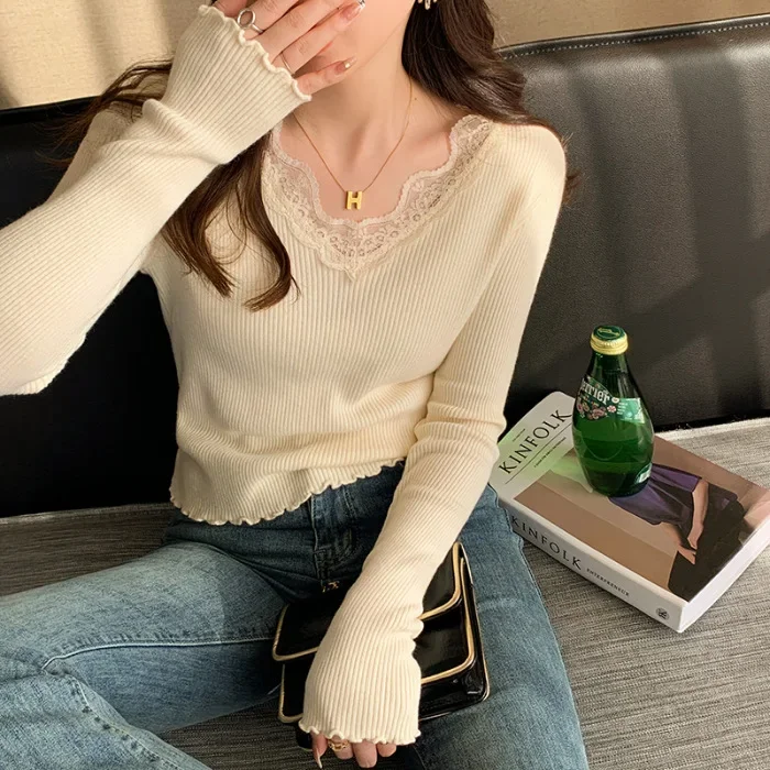 Стильный внутренний деревянный край ушей с низким вырезом чувственный нишевый