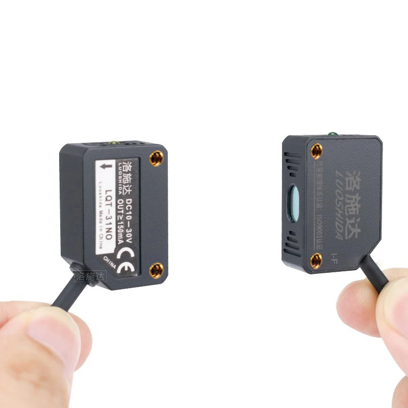 Квадратный лазерный противоударный фотоэлектрический переключатель Q31 датчик