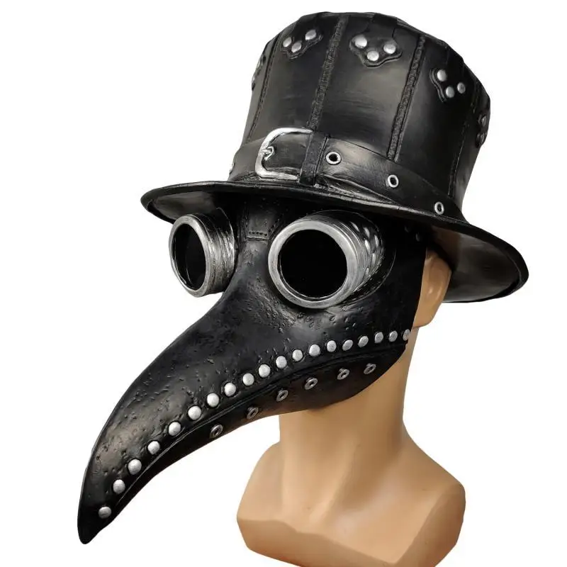 

Halloween Mask Proboscis Beak Mask Stegosaurus Plague Doctor Mask Steampunk Gothic Cosplay Party Costume Props Accessories