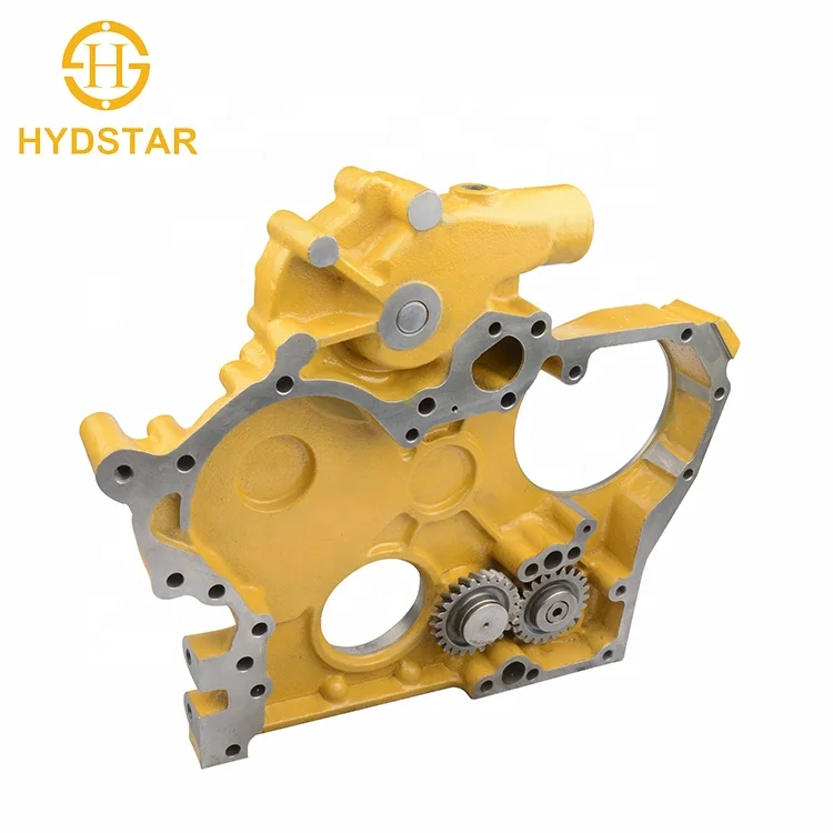 Двигатель экскаватора E200B 3306 S6KT шестеренчатый масляный насос 5I7948