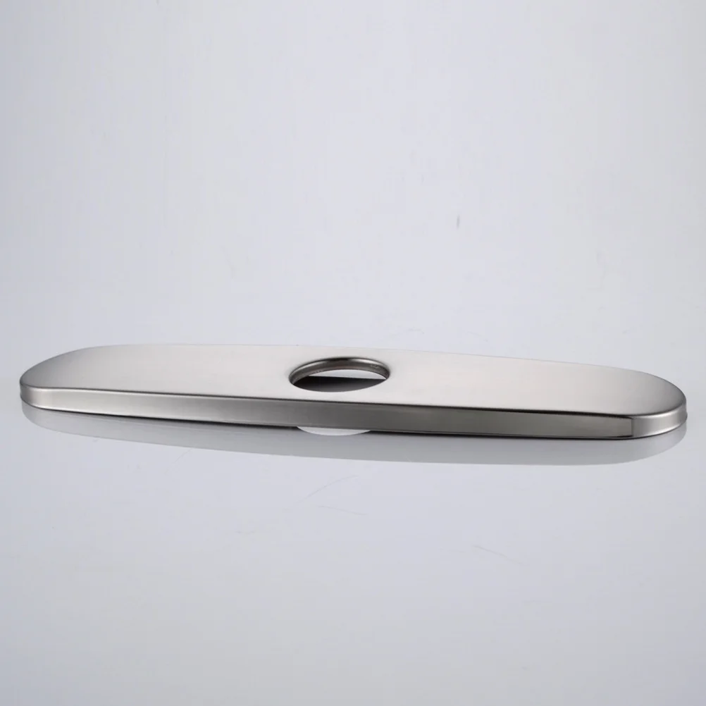 

1pc Sink Hole Cover Brushed Premium Easy to Install Stainless Steel Hole Cover Sink Hole Cover for Home Kitchen