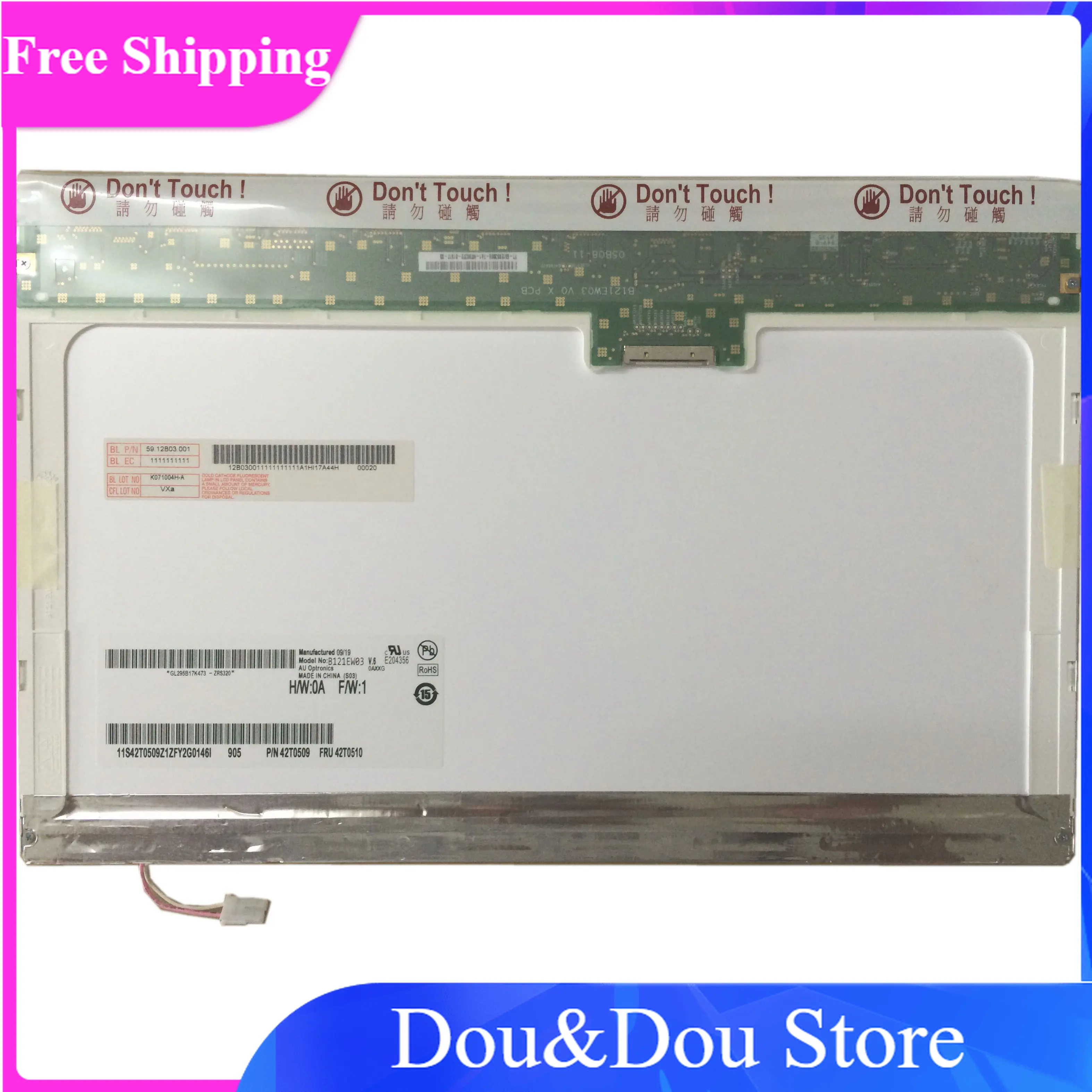 

B121EW03 V.6 fit LTN121AT02 N121I3-L01 LP121WX1 20PIN ЖК-экран для ноутбука