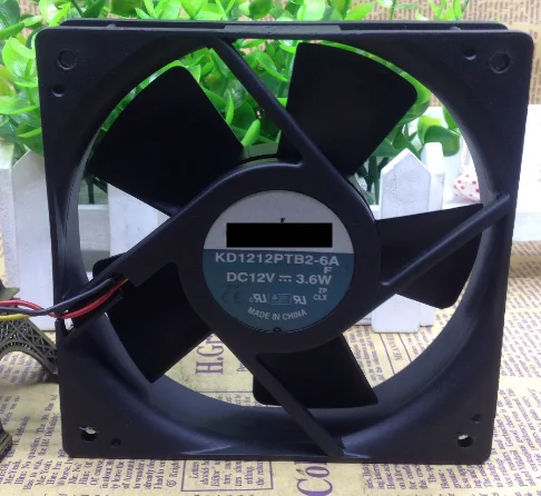 Новый оригинальный Φ 12V 3,6 W 12cm 12025 инверторный вентилятор