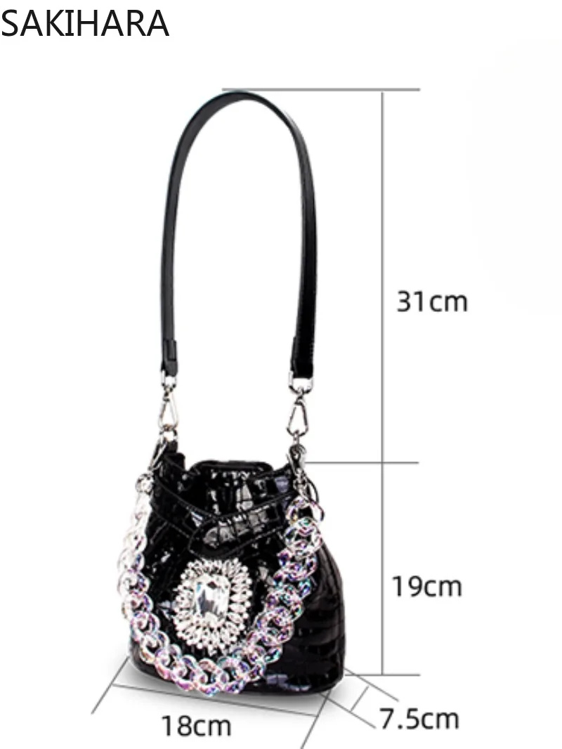 Сумка кросс-боди для женщин однотонная модная темпераментная винтажная Милая