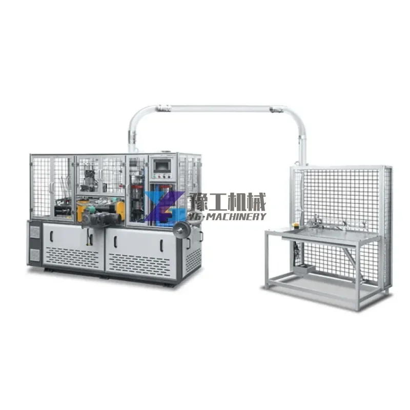 Автоматическая машина для производства бумажных кофейных чашек с двойными