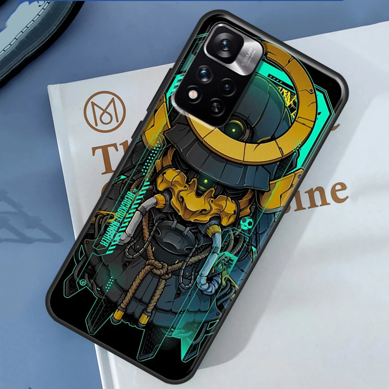 Чехол Hannya Demon Oni для Xiaomi Redmi Note 13 12 11 9 10 14 Pro 9S 10S 11S 12S 14C 10C 12C 13C Cover